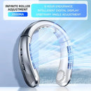 Ventilador de Pescoço Portátil com Display Digital