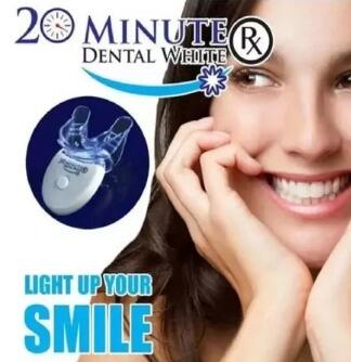 🦷 Dental White UV™ – Kit Profissional de Branqueamento Dental com Luz LED